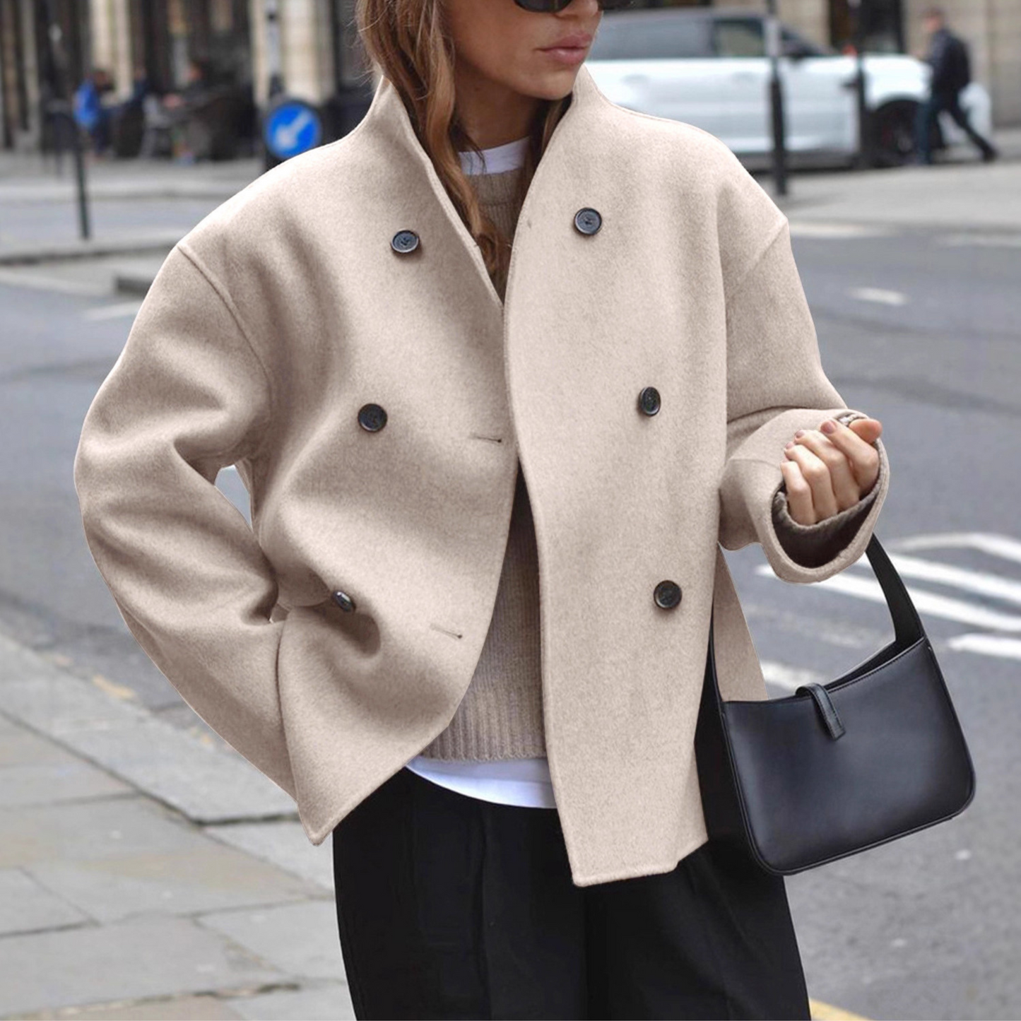 BINI™ - Cozy Long Sleeve Stand Collar Jacket