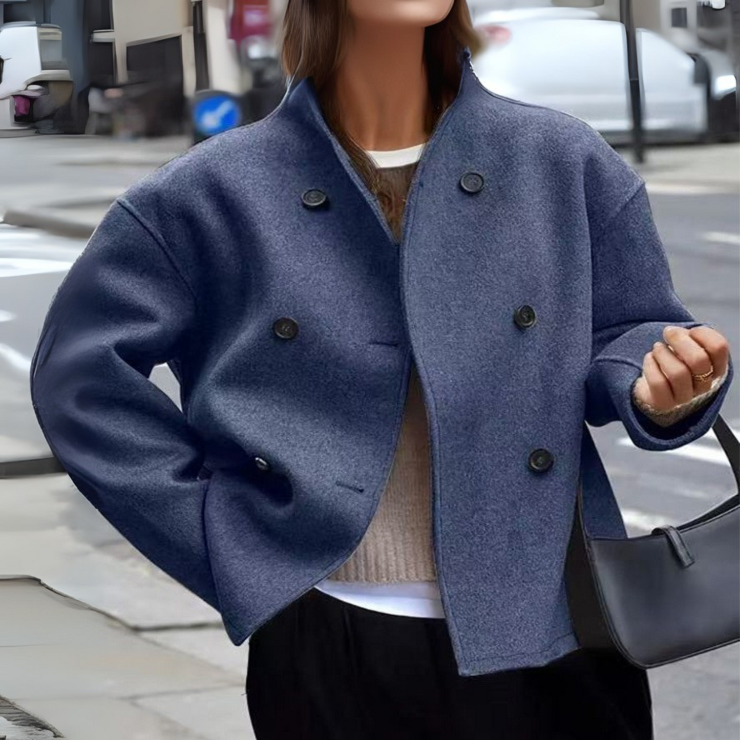 BINI™ - Cozy Long Sleeve Stand Collar Jacket