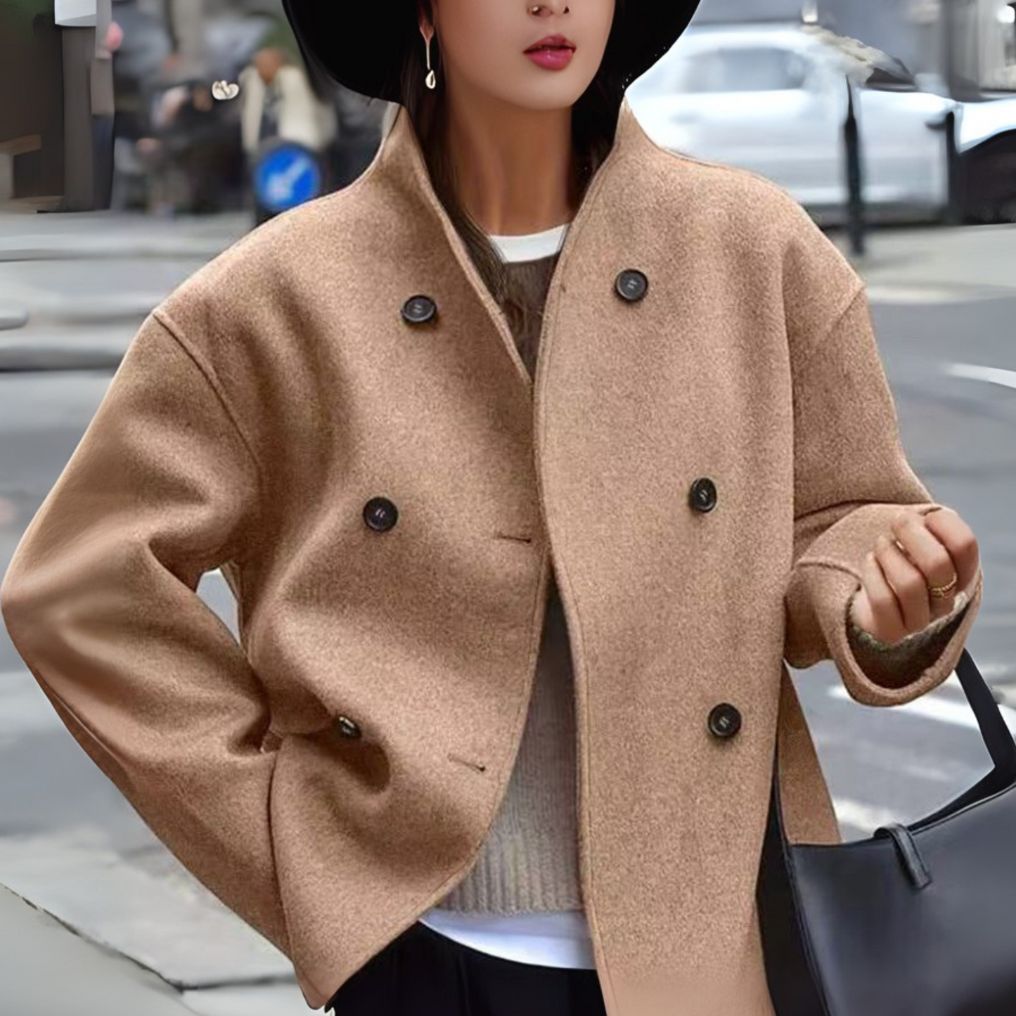 BINI™ - Cozy Long Sleeve Stand Collar Jacket